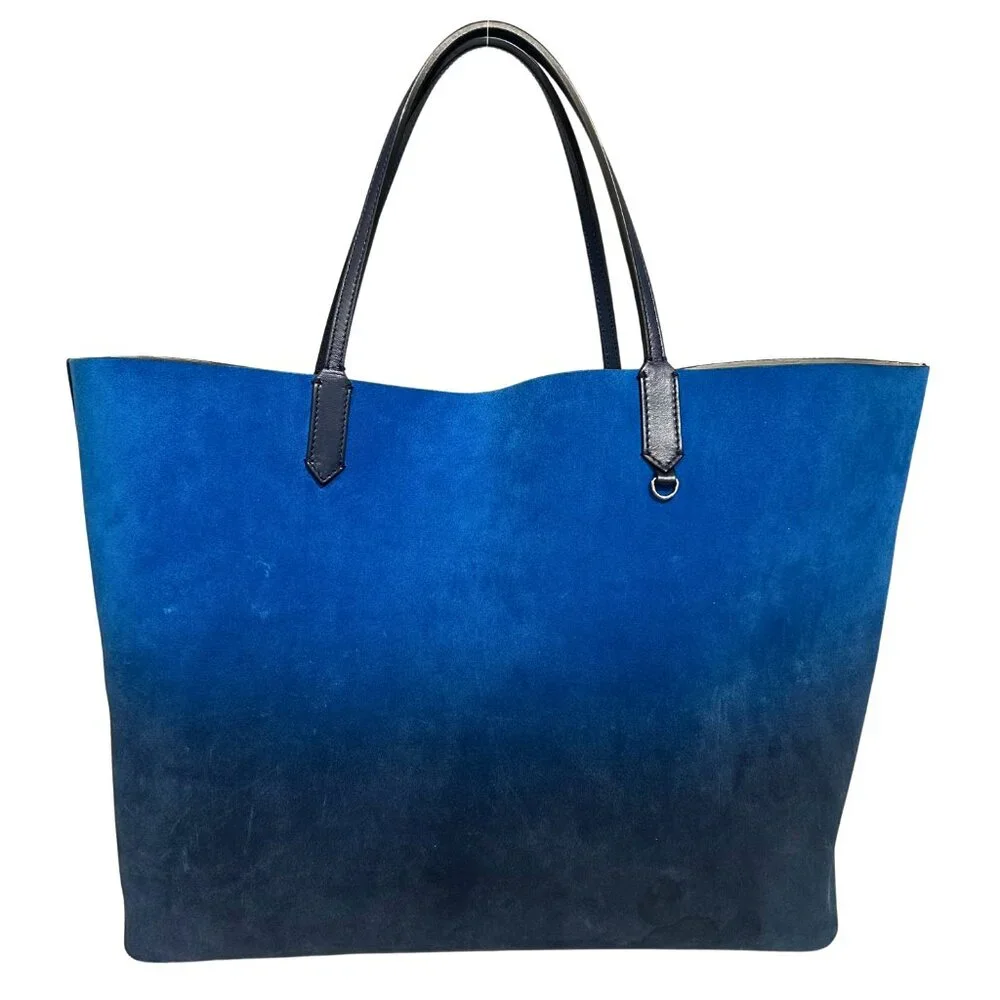 Givenchy Calfskin Large Antigona Tote Blue Silver - Picture 2 of 6